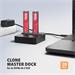 AXAGON ADSA-M2C22L, USB-C 20Gbps dokovacia stanica pre 2x M.2 NVMe SSD s funkciou klonovania