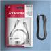 AXAGON BUCM32-CF05AB prodlužovací kabel USB-C (M) <-> USB-C (F), 0.5m, USB 20Gbps, PD 240W ALU oplet