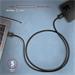 AXAGON BUMM3-AM10AB cable Micro-B USB <-> USB-A 3.2 Gen 1, 1m, 3A, ALU, PVC, Black