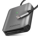 AXAGON CRE-S3C, USB-C 3.2 Gen 1 - SUPERSPEED čtečka karet 3-slot & lun SD/microSD/CF, podpora UHS-II