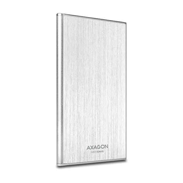 AXAGON EE25-XS6, USB3.0 - SATA 6G 2.5" 7mm SLIM box SILVER