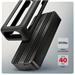 AXAGON EEM2-40G, USB-C 40Gbps externý box pre M.2 NVMe SSD, zosilnený hliník