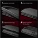 AXAGON EEM2-GAM, USB-C 10Gbps - NVMe & SATA SSD GAME M.2 box, bez skrutiek