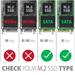 AXAGON EEM2-SBC, USB-C 3.2 Gen 2 - M.2 SATA SSD kovový RAW box, bezšroubkový