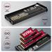 AXAGON EEM2-SD2 USB-C 10Gbps - M.2 NVMe & SATA SSD kovový DISPLAY box, bez skrutiek