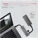 AXAGON HMC-5G21, USB 10Gbps hub, porty 2x USB-A, 2x USB-C, HDMI 4k/30, PD 60W, kábel USB-C 13cm