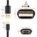 AXAGON HQ Kabel Micro USB, 2A, černý, 1 m BUMM-AM10QB