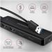 AXAGON HUE-C2A, 4× USB 5Gbps TRAVEL hub, 2× USB-A + 2× USB-C, USB-C napájanie, 19 cm USB-A kábel