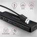 AXAGON HUE-C2A, 4× USB 5Gbps TRAVEL hub, 2× USB-A + 2× USB-C, USB-C napájanie, 19 cm USB-A kábel