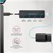 AXAGON HUE-C2C, 4× USB 5Gbps TRAVEL hub, 2× USB-A + 2× USB-C, USB-C napájanie, 19 cm USB-C kábel