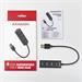 AXAGON HUE-M1A, 4x USB 3.2 Gen 1 MINI hub, kovový, kábel USB-A 20cm