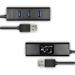 AXAGON, HUE-S2BL, 4 portový externý USB 3.0 CHARGING hub, 1.2m kábel, napájací konektor