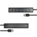 AXAGON HUE-SA7BP 7 portový externý USB 3.0 ALU CHARGING hub BLACK, vr. AC adaptéra