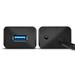 AXAGON HUE-SA7BP 7 portový externý USB 3.0 ALU CHARGING hub BLACK, vr. AC adaptéra