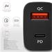 AXAGON PWC-PDQ QC3.0 + USB-C PD CAR CHARGER