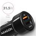 AXAGON PWC-QC5 QC3.0 + 2.4A CAR CHARGER