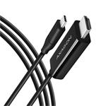 AXAGON RVC-HI14C, USB-C -> HDMI 2.0 redukce / kabel 1.8m, 4K/30Hz