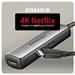 AXAGON RVC-HI8KPD, USB-C -> HDMI 2.1 redukcia / adaptér, 8K/60Hz, 4K/144Hz, HDR10+, PD100W