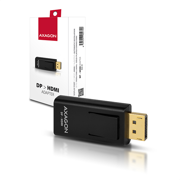 AXAGON, RVD-HI, DisplayPort -> HDMI redukcia / adaptér, FullHD