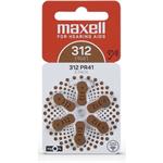 AZ312/PR41 batérie zink. 6ks MAXELL 4043752334524
