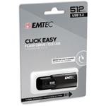 B110 USB3.2 512GB BLA Click Easy EMTEC 3126170173249
