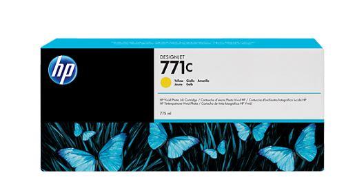 B6Y10A Žltá atramentová kazeta HP 771C Designjet, 775 ml