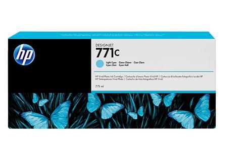 B6Y12A Svetloazúrová atramentová kazeta HP 771C Designjet, 775 ml