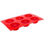BANQUET Forma na 6 báboviček silikonová CULINARIA Red 29,5 x 17,5 x 3,5 cm 3120130R