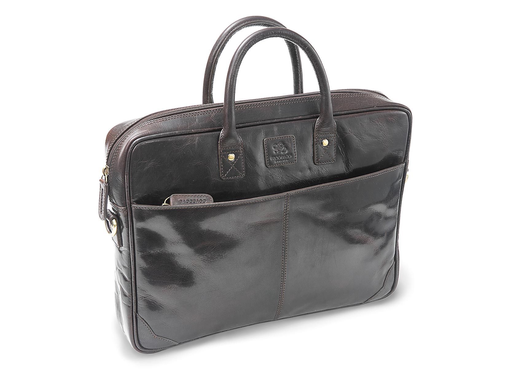 Baoobaoo Briefcase Soft pre MacBook 13" Brown BB100-2