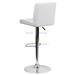 Barová stolička CL-7004 WT bílá CL7004B