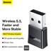 Baseus bezdrátový bluetooth adaptér BA07 černý 6932172622497