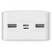Baseus Bipow powerbanka s digitálním displejem 30000mAh 15W bílá PPBD050202