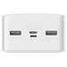 Baseus Bipow powerbanka s digitálním displejem 30000mAh 15W bílá PPBD050202