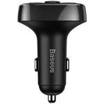 Baseus bluetooth MP3 FM Transmiter s nabíjením 2xUSB 3.4A černý 6932172626976