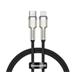 Baseus Cafule Series nabíjecí / datový kabel USB-C na Lightning PD 20W 2m, černá CATLJK-B01