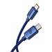 Baseus CAJY000703 Crystal Shine Series Datový Kabel USB-C - USB-C 100W 2m Blue 6932172602901