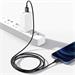 Baseus CALYS-A01 Superior Fast Charging Datový Kabel USB to Lightning 2.4A 1m Black 6953156205406