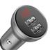 Baseus CCBX-0S Digital Display Nabíječka do Auta 2xUSB 24W Silver 6953156215382