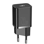 Baseus CCSUP-B01 Super Si Quick Nabíječka USB-C 20W Black 6953156229990