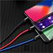 Baseus datový kabel 3v1 microUSB+Lightning+USB-C 1,2m 3,5A 6953156273948