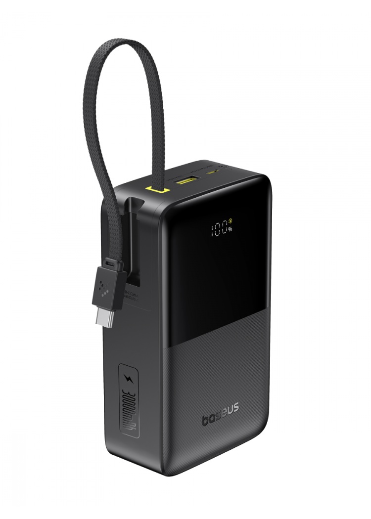 Baseus EnerFill FC51 Bipow 2 Pro 22.5W Powerbanka 30000mAh Cosmic Black 6932172698645
