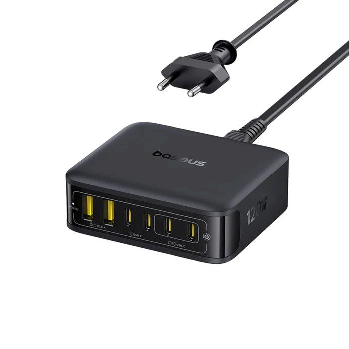 Baseus EnerFill FH21 Stolní Nabíječka 120W Cosmic Black 6932172698331