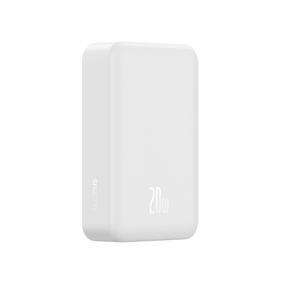 Baseus EnerFill FM41 Ultra Mini 20W Magnetická Powerbanka 20000mAh White 6932172699253