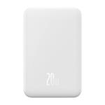 Baseus Magnetická Powerbanka 20000mAh 20W White 6932172628796