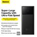 Baseus power banka Star-Lord 30000 mAh 22,5W USB/USB-C černá 6932172620714