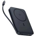 Baseus Powerbanka PicoGo Qi2 10000mAh 27W s kabelem USB-C černá 6932172679293