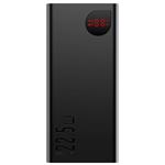 Baseus PPAD070101 Adaman Digital Display Powerbanka 20000mAh 22,5W Black 6932172618308