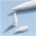 Baseus Smooth Writing Capacitive Stylus výměnné hroty 2ks, bílá SXBC010002