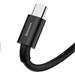 Baseus Superior Series USB/Type-C rýchlonabíjací kábel 66W 1m čierny CATYS-01