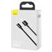 Baseus Superior Series USB/Type-C rýchlonabíjací kábel 66W 1m čierny CATYS-01